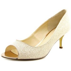 I.Miller Sparkly Golden Heels (size 9)